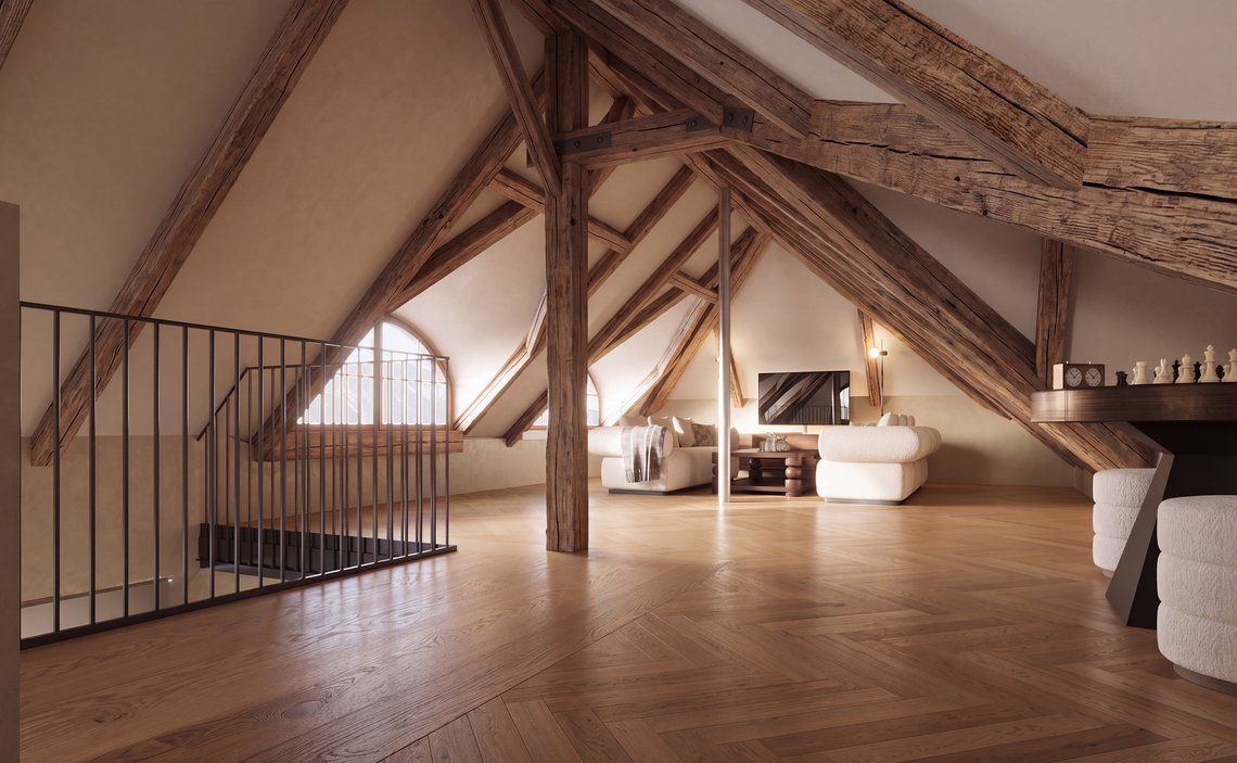 Suite 803 - Galerie im oberen Stock