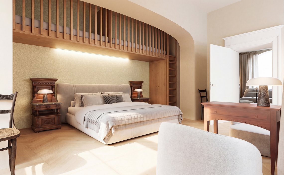 Suite 802 - Schlafzimmer