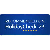 Recommended on HolidayCheck 2023
